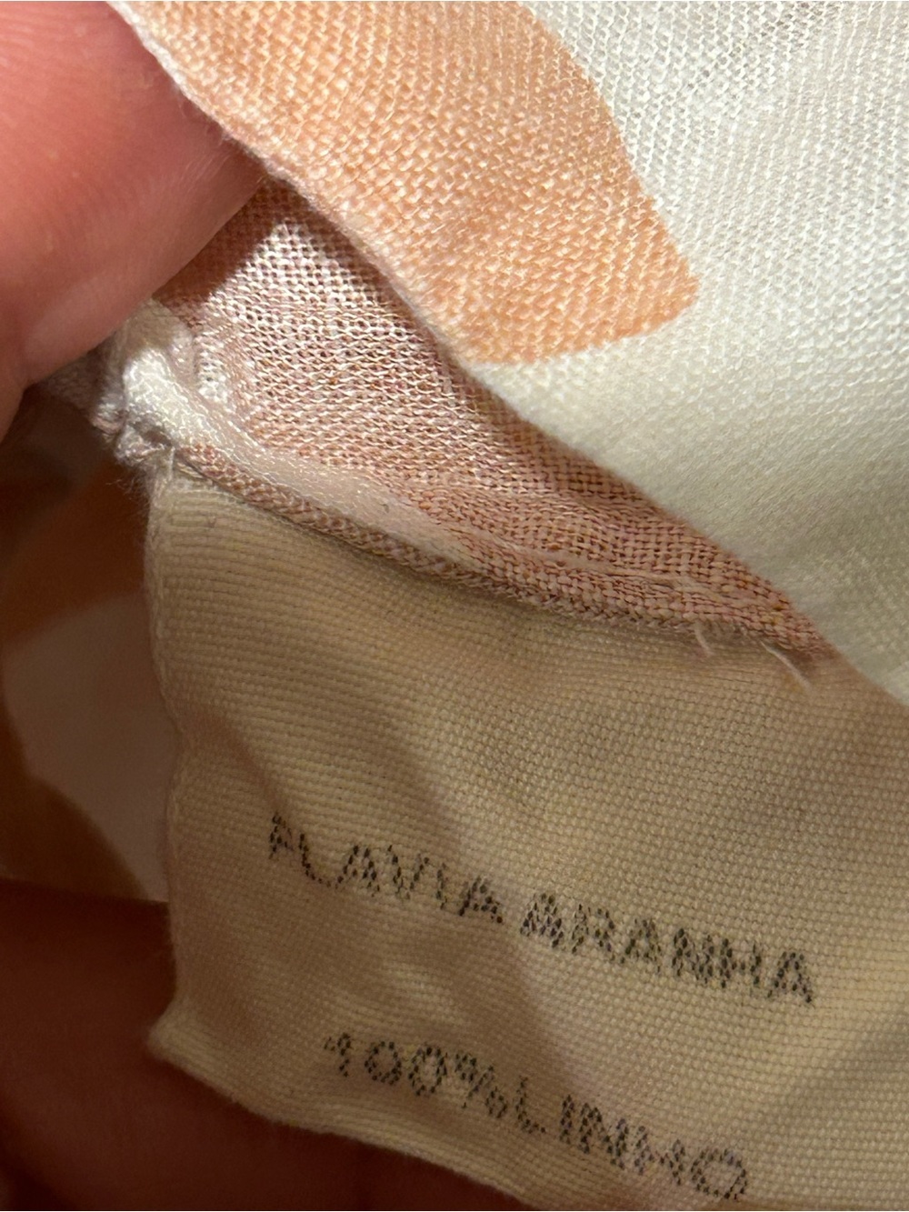 Flavia Aranha Linen 100% Clarissa Linen Top Cropped , size XS - Picture 8 of 8